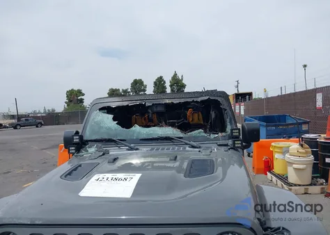 2020 Jeep Wrangler Unlimited Rubicon 4X4 z USA, uszkodzony, nr VIN 1C4JJXFM4LW100382